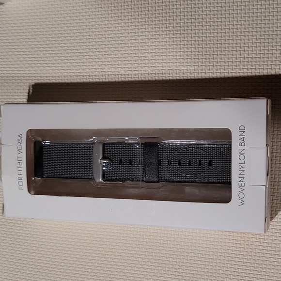 Fitbit Versa Classic Band and Woven Nylon Band - Picture 2 of 7